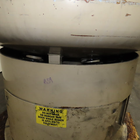 Roto-Finish MP-54-2-4 Multi-Pass 4 Pass 2" Channel Vibratory Deburring Unit 54"