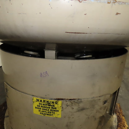 Roto-Finish MP-54-2-4 Multi-Pass 4 Pass 2" Channel Vibratory Deburring Unit 54"