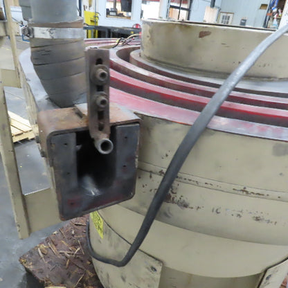 Roto-Finish MP-54-2-4 Multi-Pass 4 Pass 2" Channel Vibratory Deburring Unit 54"