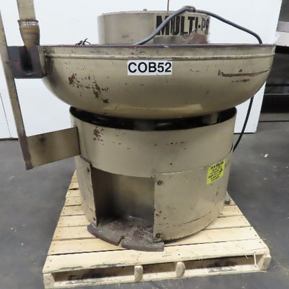 Roto-Finish MP-48-1.5-4 Multi-Pass 1-1/2" Channel Vibratory Deburring Unit 48"