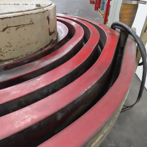Roto-Finish MP-48-1.5-4 Multi-Pass 1-1/2" Channel Vibratory Deburring Unit 48"