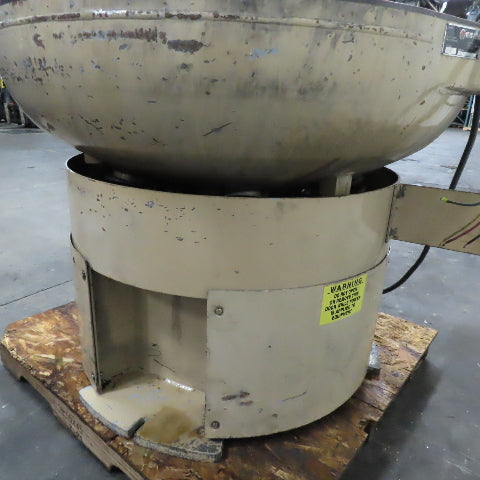 Roto-Finish MP-48-1.5-4 Multi-Pass 1-1/2" Channel Vibratory Deburring Unit 48"