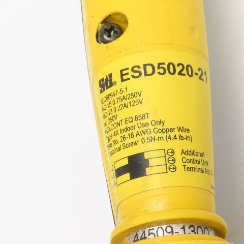 STI Schmersal ESD5020-21 Industrial Enabling Control Deadman Switch