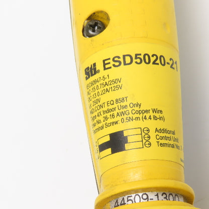 STI Schmersal ESD5020-21 Industrial Enabling Control Deadman Switch
