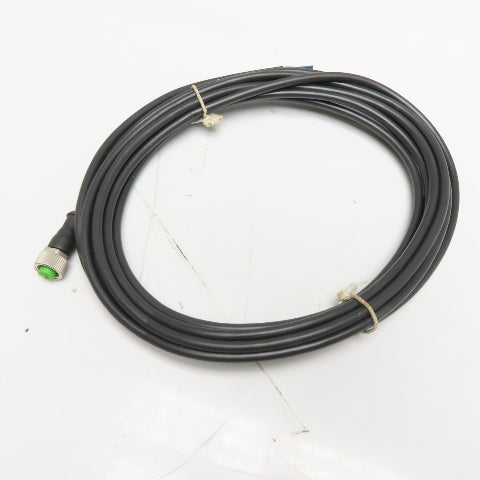 Leuze electronic 50104544 K-D M12A-4P-5m-PVC Sensor Connecting Cable