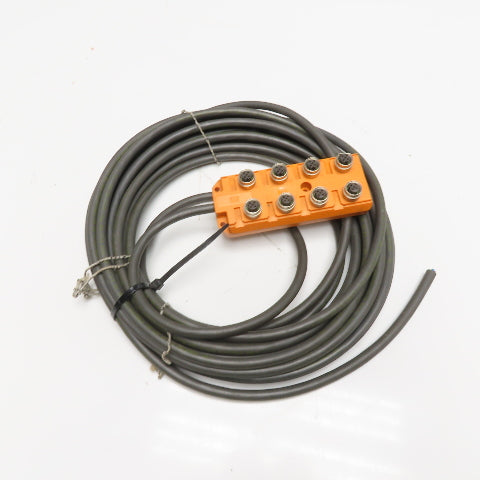 Lumberg ASB 8 5-4-331/10 M 8-Port 5-Pole M12 Actuator-Sensor Box 60V 12A 10m
