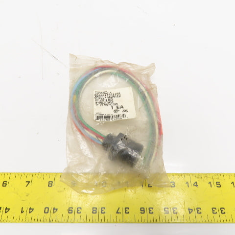 Brad Harrison 3R9004A20A120 9P Female Straight Connector 12" #16 AWG