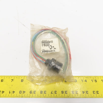 Brad Harrison 3R9004A20A120 9P Female Straight Connector 12" #16 AWG