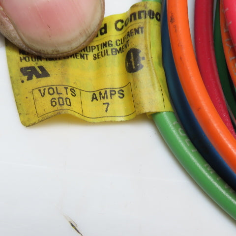 Brad Harrison 3R1004A20A120 10P Female Receptacle Connector 600V 7A 12" Leads