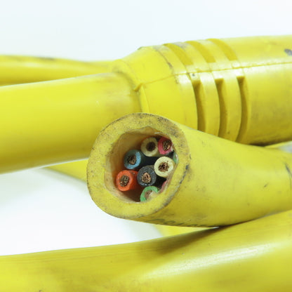 Woodhead 301002A01F200 10-Pin Multi-Conductor Cable Assembly 16 AWG 7A 600V 13'