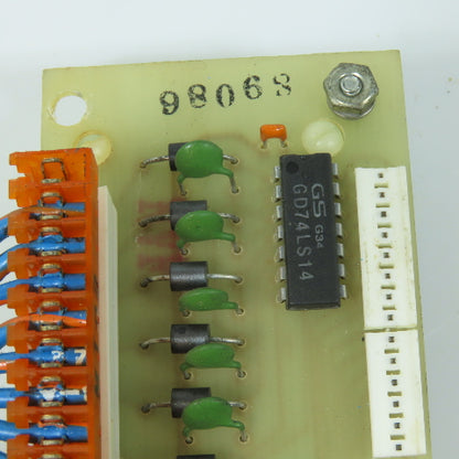 Milnor 08B1ELC2B Industrial LCD Display Screen Circuit Board Assembly