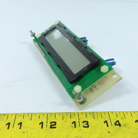 Milnor 08B1ELC2B Industrial LCD Display Screen Circuit Board Assembly