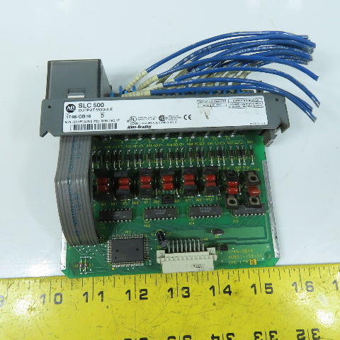 Allen-Bradley 1746-OB16 SLC 500 16-Point DC Source Output Module