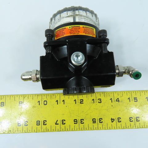 Parker 52R125RA Dial-Air Pneumatic Pressure Regulator 40 PSI