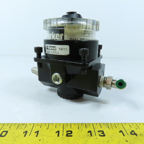 Parker 52R125RA Dial-Air Pneumatic Pressure Regulator 40 PSI