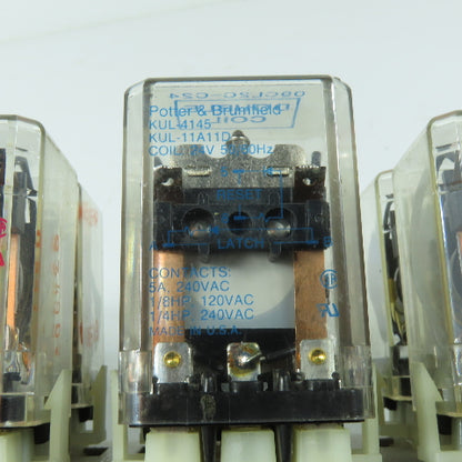 Potter & Brumfield N/A 8-Position General Purpose Relay Bank Milnor