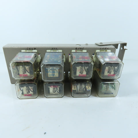 Potter & Brumfield N/A 8-Position General Purpose Relay Bank Milnor