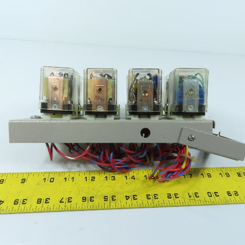 Potter & Brumfield N/A 8-Position General Purpose Relay Bank Milnor