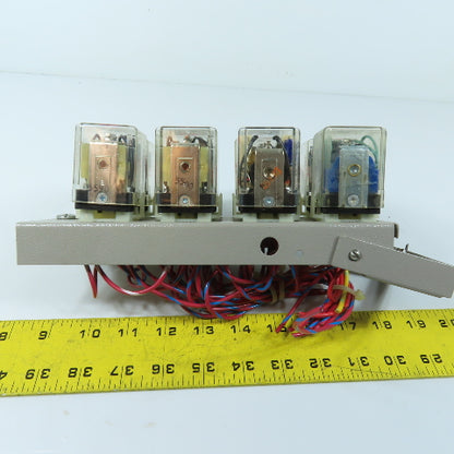 Potter & Brumfield N/A 8-Position General Purpose Relay Bank Milnor
