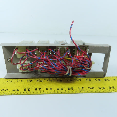 Potter & Brumfield N/A 8-Position General Purpose Relay Bank Milnor