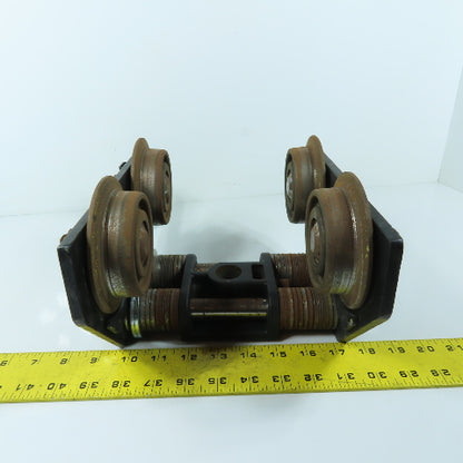CM 635 1 Ton Max Capacity Manual I-Beam Push Trolley 4-1/2"-6-3/4" Flange