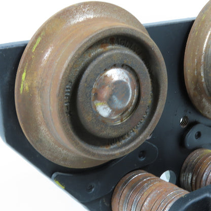 CM 635 1 Ton Max Capacity Manual I-Beam Push Trolley 4-1/2"-6-3/4" Flange