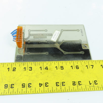 Pellerin Milnor 08ND0206N 12-Button Alphanumeric Membrane Switch Keypad Overlay