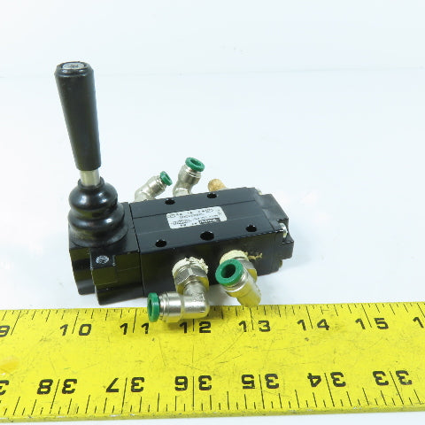 Parker 529831000 5/2 Way Manual Directional Air Valve 1/4" NPT