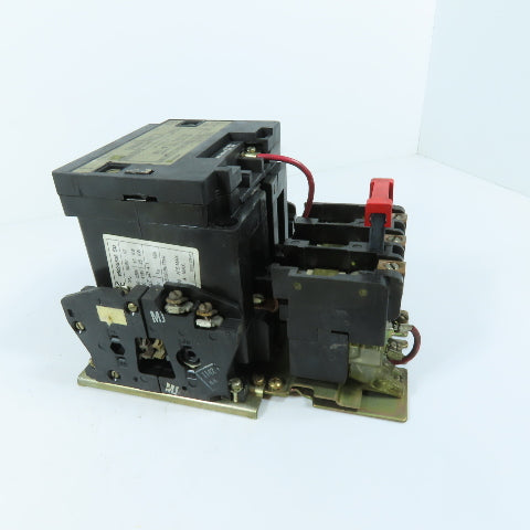 Square D 8536SDO1S NEMA Size 2 Magnetic Motor Starter 120V Coil 3-Pole 600V