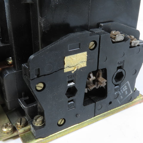 Square D 8536SDO1S NEMA Size 2 Magnetic Motor Starter 120V Coil 3-Pole 600V