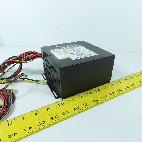 Silencer S37X-HW6 370W ATX Computer Switching Power Supply 100-240VAC Input