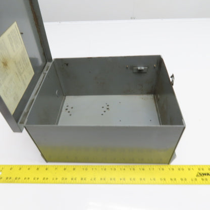 Square D SK5271W Transformer Disconnect Box Only 13" x 10-1/2" x 7"