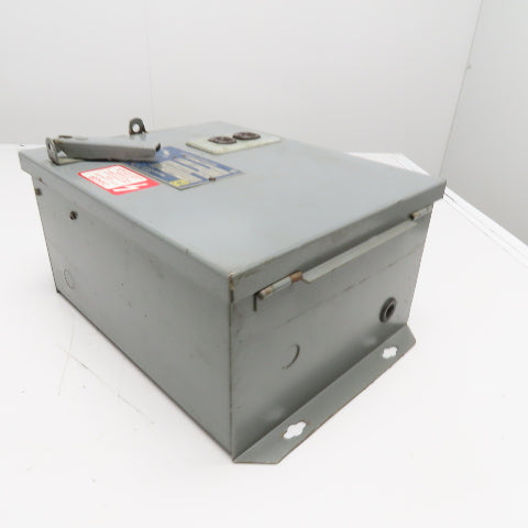 Square D SK5271W Transformer Disconnect Box Only 13" x 10-1/2" x 7"