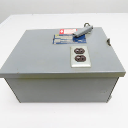 Square D SK5271W Transformer Disconnect Box Only 13" x 10-1/2" x 7"