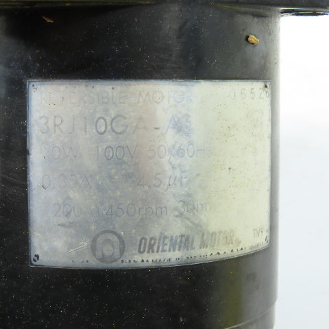 Oriental Motor 3RJ10GA-A2 Reversible AC Electric Motor 100V 10W 1200/1450RPM