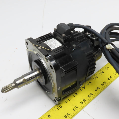 Yaskawa SGMPH-01A1A-YR11 Sigma II AC Servo Motor 100W 200V 3000RPM