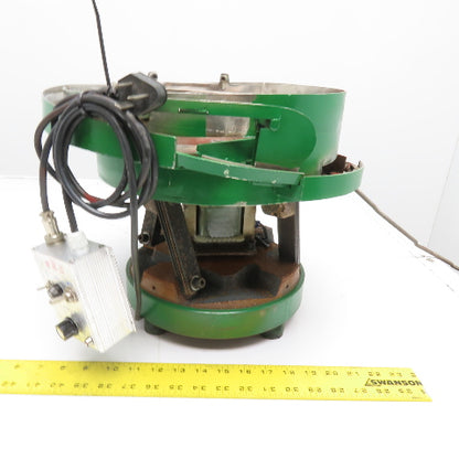 Vibratory Bowl Feeder Component Part Sorter With Controller 220V 1Ph