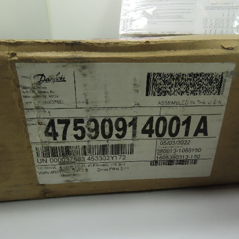 Danfoss 132F0026 FC-051P4K0T4E20H3BXCXXXSXXX VLT Micro Drive VFD 4.0kW 5.0HP