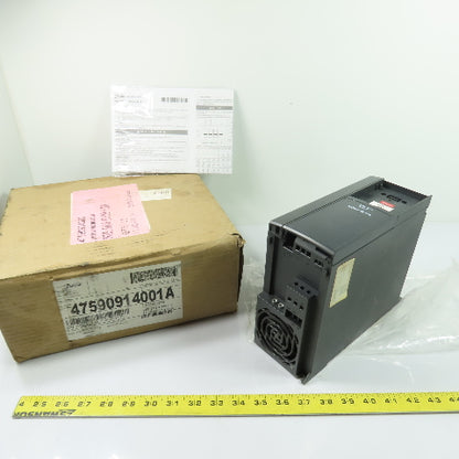Danfoss 132F0026 FC-051P4K0T4E20H3BXCXXXSXXX VLT Micro Drive VFD 4.0kW 5.0HP