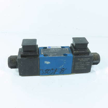 Rexroth 4WE 6 J61/EW110N9K4 4/3 Directional Spool Valve 110/120V