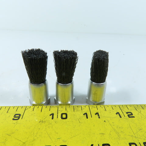 Lubricating Oil Brush Lot 1" x 5/8" Nylon 1/8" NPT Female Lot Of 3