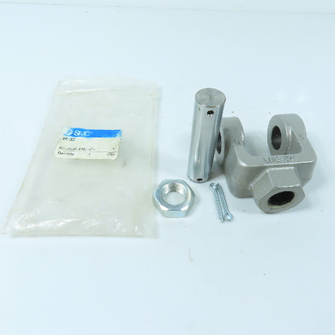 SMC NY-325 Pneumatic Cylinder Rod Clevis Mounting Kit 3/4-16 Thread