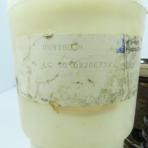 Rexroth LC 50 DB20E7X/ Logic Cartridge Valve Element Size 50 Unused Rusty