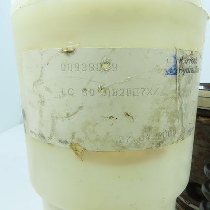 Rexroth LC 50 DB20E7X/ Logic Cartridge Valve Element Size 50 Unused Rusty