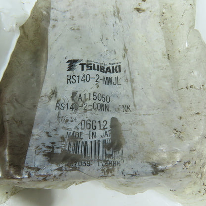 Tsubaki RS140-2-MWJL No. 140-2 Double Strand Roller Chain Link Lot Of 2