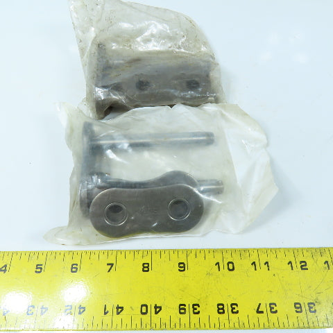 Tsubaki RS140-2-MWJL No. 140-2 Double Strand Roller Chain Link Lot Of 2