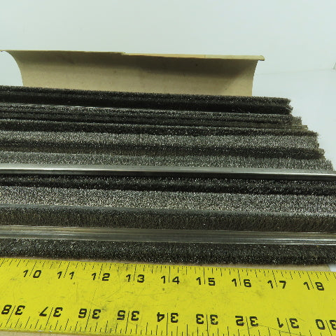 1" x 18-1/2" Stainless Steel Wire Rigid Strip Brush Lot Of 20
