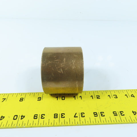 2-1/4" ID x 2-5/8" OD Bronze Wear Bushing Bearing Sleeve 2" Long