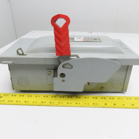 Siemens HF361 30A 3-Pole Fusible Heavy Duty Safety Disconnect Switch 600VAC