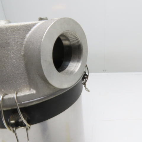 Solberg 2"NPT Vacuum Filter Housing Canister MX-210-002